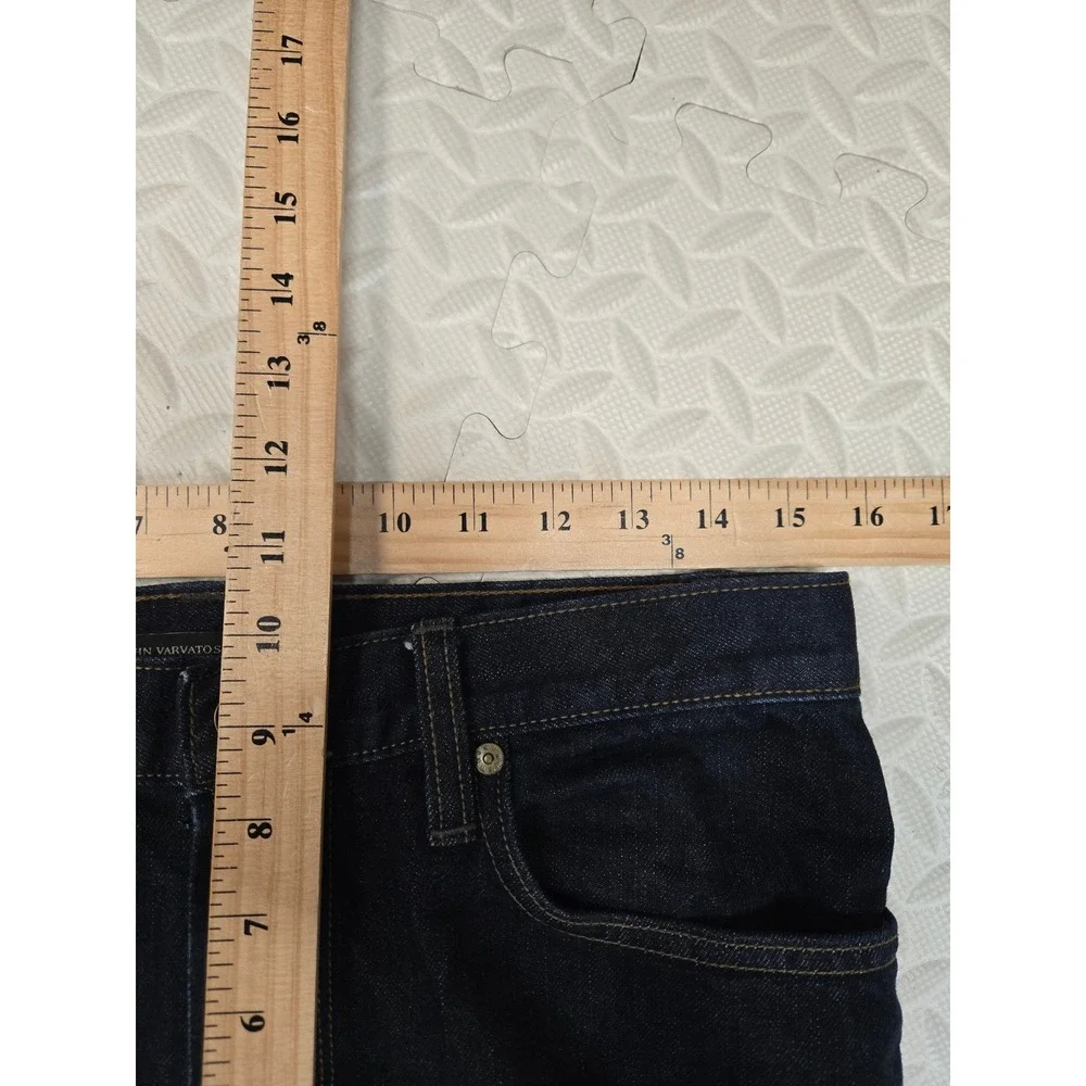 John Varvatos Star USA Mens Dark Wash Straight Leg Denim Jeans Blue 30RG